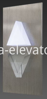 Linternas de pasillo direccional del ascensor con LED de vida larga Elevator Directional Hall Lanterns With Long-lifetime LEDs